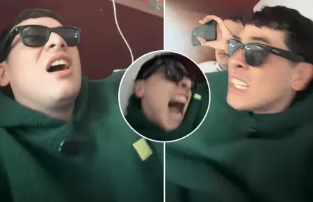 Influencer grab� el preciso instante de potente terremoto en Colombia