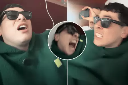 Influencer grab� el preciso instante de potente terremoto en Colombia