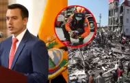 Daniel Noboa se solidariza con Colombia y ofrece rescatistas tras terremoto de 7.4
