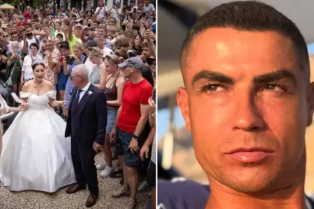 CR7 tras supuesta boda con Georgina Rodr�guez