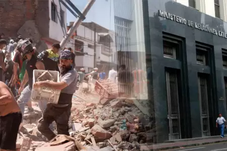 La Canciller�a se pronunci� ante sismo en Colombia.