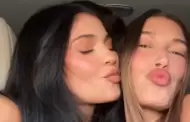 Hailey Bieber, esposa de Justin Bieber, publica atrevida foto desde la fiesta de cumplea�os de Kylie Jenner