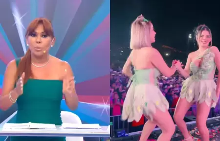 Magaly critica el regreso de La Bella Luz a los escenarios