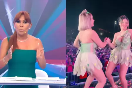 Magaly critica el regreso de La Bella Luz a los escenarios