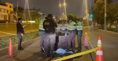 Ciclista muere arrollado en Chorrillos