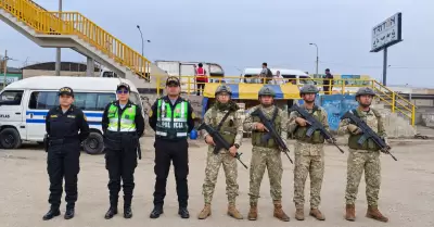 Plan escudo resguarda en paraderos