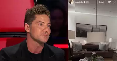 David Bisbal mostr� c�mo vivi� el terremoto de Colombia