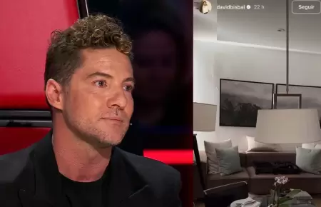David Bisbal mostr� c�mo vivi� el terremoto de Colombia