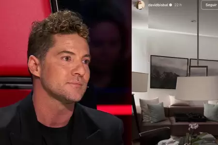 David Bisbal mostr� c�mo vivi� el terremoto de Colombia
