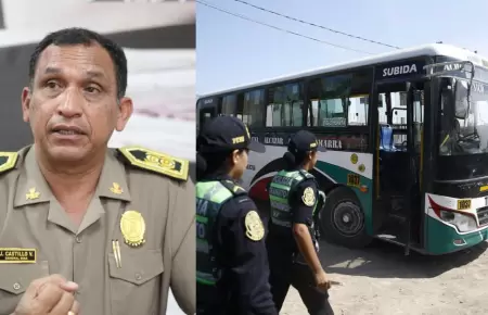 PNP afirma que 70% de buses de transporte p�blico cuenta con bot�n de p�nico