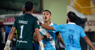 Discusi�n entre Yoshimar Yot�n y Diego Enr�quez
