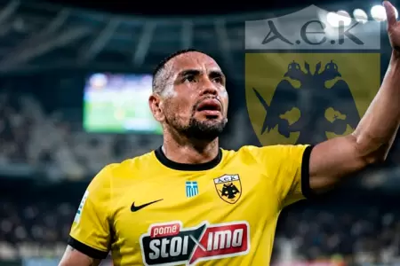 El defensor se despidi� del AEK Atenas.