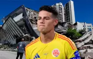 Terremoto en Colombia: James Rodríguez se pronuncia tras fuerte sismo en el país vecino