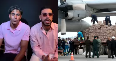 Cantante y futbolista anunciaron la ayuda a trav�s de redes.