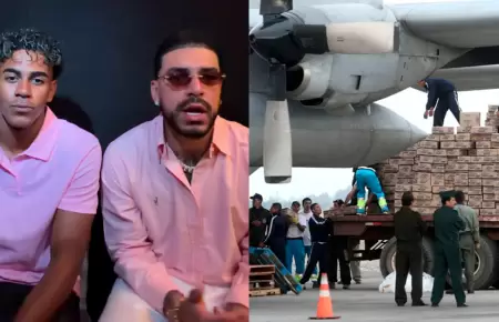 Cantante y futbolista anunciaron la ayuda a trav�s de redes.