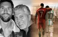 Cristiano Ronaldo envía EMOTIVO mensaje a Lionel Messi tras la muerte de su padre Jorge