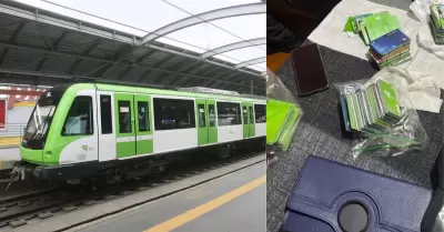Cae supuesta banda de adulteraba saldos de tarjetas de la Linea 1 Metro