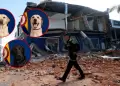 Terremoto de 7.4: Ej�rcito de Colombia presenta a su equipo canino que realiza labores de rescate