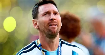 Lionel Messi agradece apoyo tras la muerte de su padre.