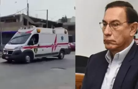 Vizcarra es trasladado de emergencia