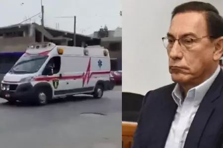 Vizcarra es trasladado de emergencia