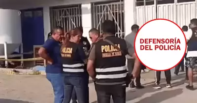 Defensor�a del Polic�a apoyar� a polic�as que participaron en asaltro frustrado
