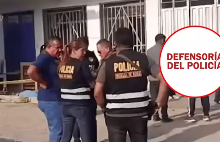Defensor�a del Polic�a apoyar� a polic�as que participaron en asaltro frustrado