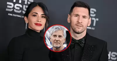 Antonela Roccuzzo reaccion� al post que hizo Messi tras la muerte de su pap�