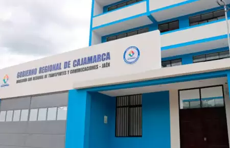 Frontis del Gobierno Regional de Cajamarca (Difusi�n)