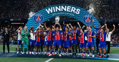 PSG se consagr� como bicampe�n de la Supercopa de Eruopa.
