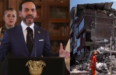 Presidente de la Rep�blica de Colombia, Abelardo de la Espriella ante los medios