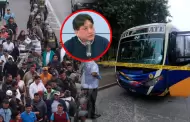 Gremios de transporte evalúan paro tras ola de extorsiones y ataque a bus de Nuevo Horizonte