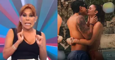Magaly destruye el romance a Laura Spoya y Sebasti�n G�lvez