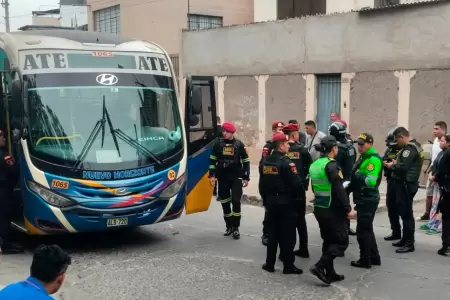 Nuevo ataque extorsivo a la l�nea de transporte Nuevo Horizonte en Ate