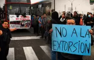 Transportistas no descartan ir a paro tras nuevos ataques extorsivos: "No van a permitir una muerte m�s"