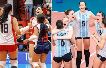 Per� y Argentina se enfrentan en el Mundial de V�ley Sub-17