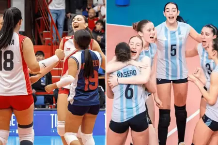 Per� y Argentina se enfrentan en el Mundial de V�ley Sub-17