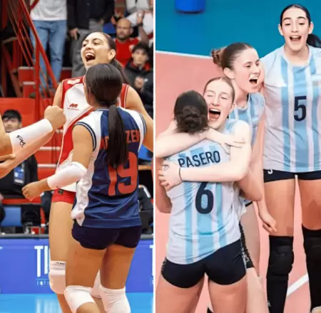 Per� y Argentina se enfrentan en el Mundial de V�ley Sub-17