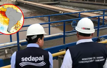 Sedapal responde si habr� desabastecimiento de agua por El Ni�o