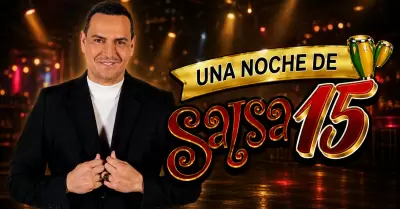 Victor Manuelle llega a Una noche de Salsa 15.