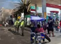 Paro de transportistas en Ucayali, Loreto, Arequipa y Tacna contin�an por alza del precio del combustible