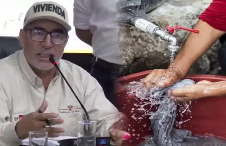 Ministro de Vivienda declar� en emergencia Nacional el sistema de agua y desag�e
