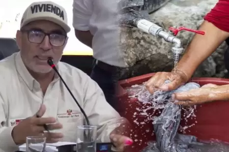 Ministro de Vivienda declar� en emergencia Nacional el sistema de agua y desag�e