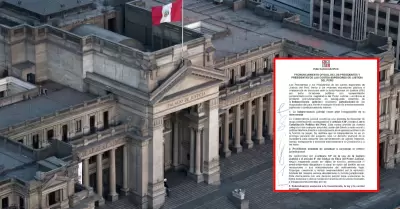 Titulares de las Cortes Superiores rechazan denuncias de congresistas.