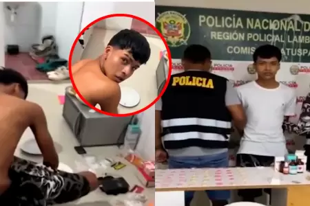 Joven fue sorprendido en su vivienda con insumos ilegales.