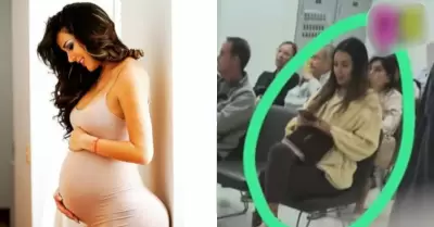 Silvia Cornejo asiste a sus controles de embarazo completamente sola