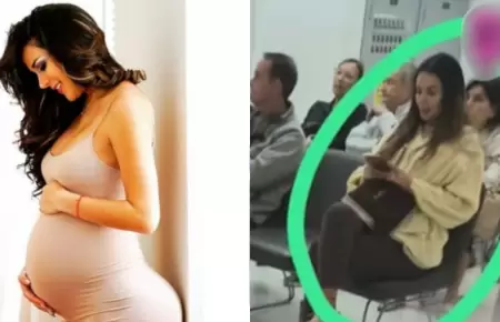 Silvia Cornejo asiste a sus controles de embarazo completamente sola