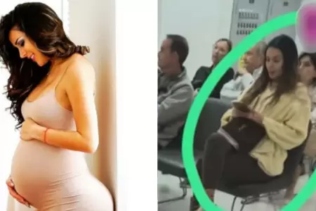 Silvia Cornejo asiste a sus controles de embarazo completamente sola