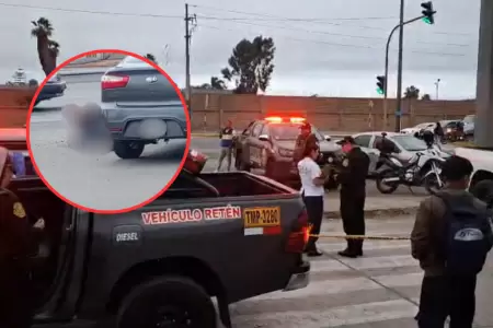Veh�culo de atacado a balazos en el Callao y un hombre muere en el atentado