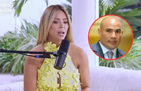 Sheyla Rojas emocionada con Joaqu�n Ram�rez